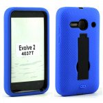 Wholesale Alcatel One Touch Evolve 2 4037T Armor Hybrid Stand Case (Blue)